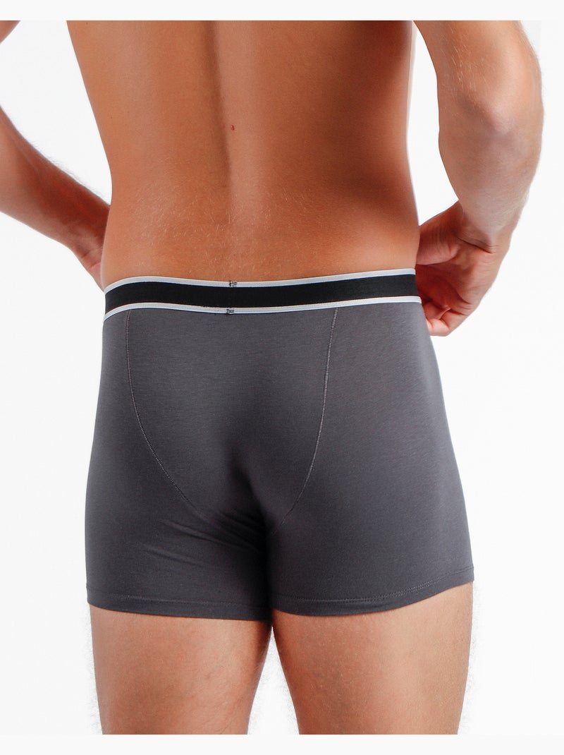 Boxer doux et chaud pour homme ADMAS Gris foncé - Kiabi
