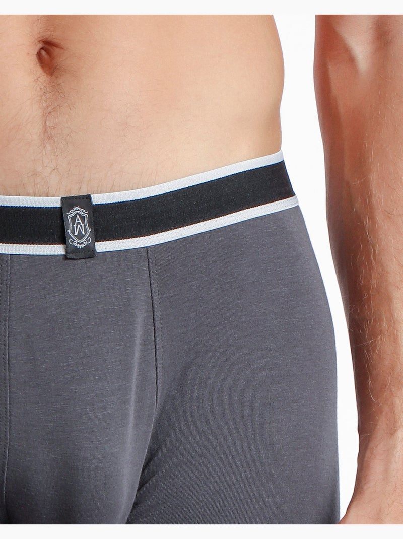 Boxer doux et chaud pour homme ADMAS Gris foncé - Kiabi