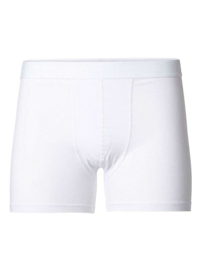 Boxer elastiqué Kebello Blanc - Kiabi