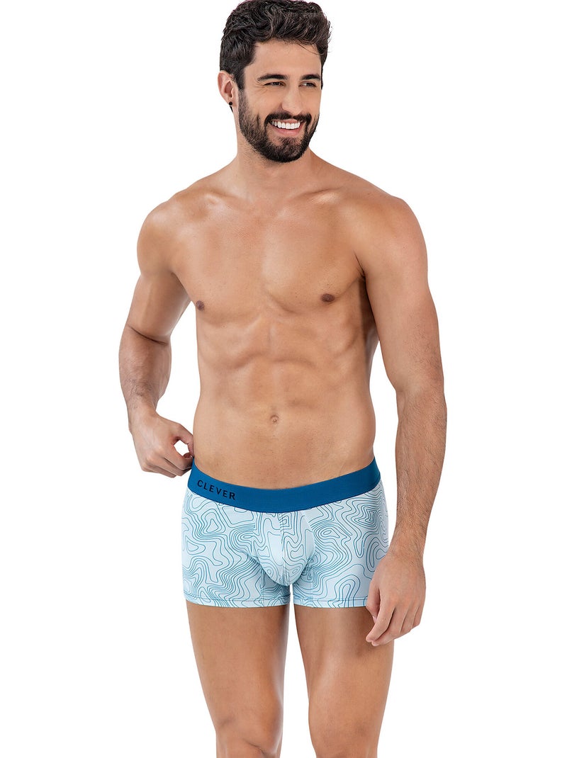 Boxer Emphatic Bleu - Kiabi