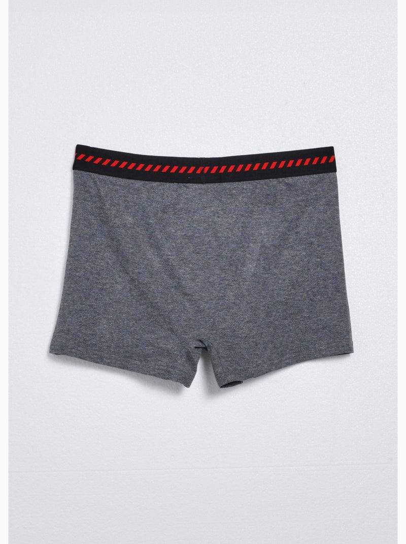 Boxer en coton, licence Fast and Furious - AFIBEL Gris foncé - Kiabi
