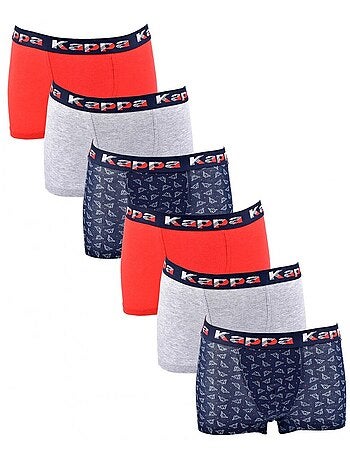 Boxer Enfant KAPPA - Pack de 6