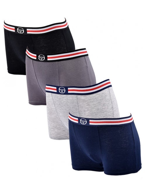 Boxer Enfant SERGIO TACCHINI Lot de 4 - Pack de 4 - Kiabi
