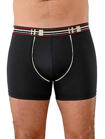 Boxer fermé coton stretch - lot de 2