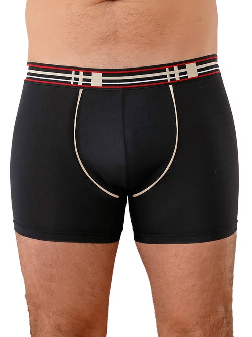 Boxer fermé coton stretch - lot de 2 - Kiabi