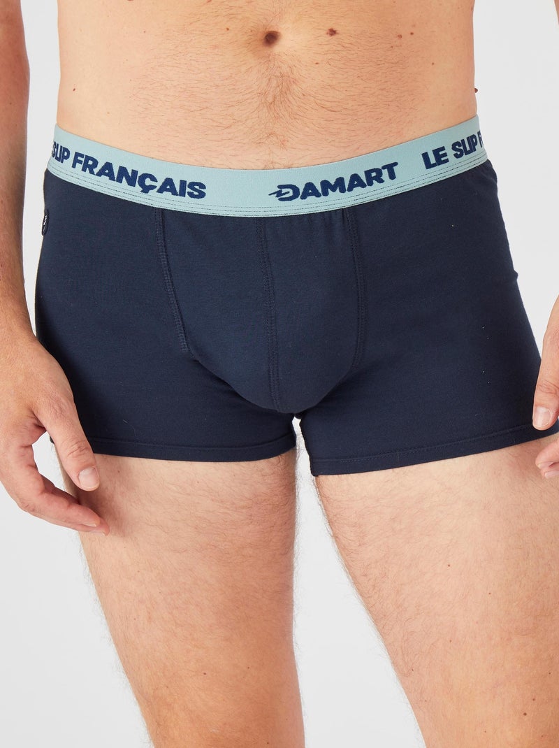 Boxer fermé Marius - Le Slip Français x Damart - Damart Bleu marine - Kiabi