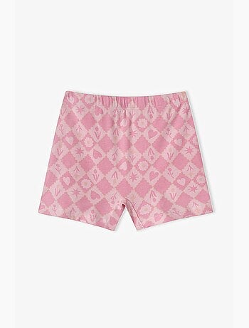 Boxer fille princess print à motif étoiles penti