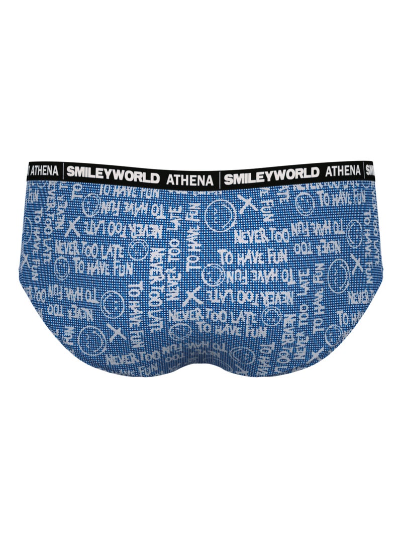 Boxer fille SmileyWorld® I Athena Bleu - Kiabi