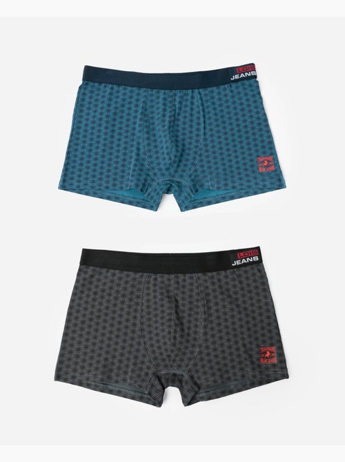 Boxer foncé LOIS pour homme (boîte de 2 unités) - Kiabi