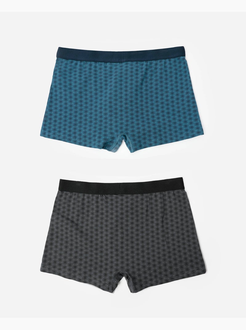 Boxer foncé LOIS pour homme (boîte de 2 unités) Multicolore - Kiabi