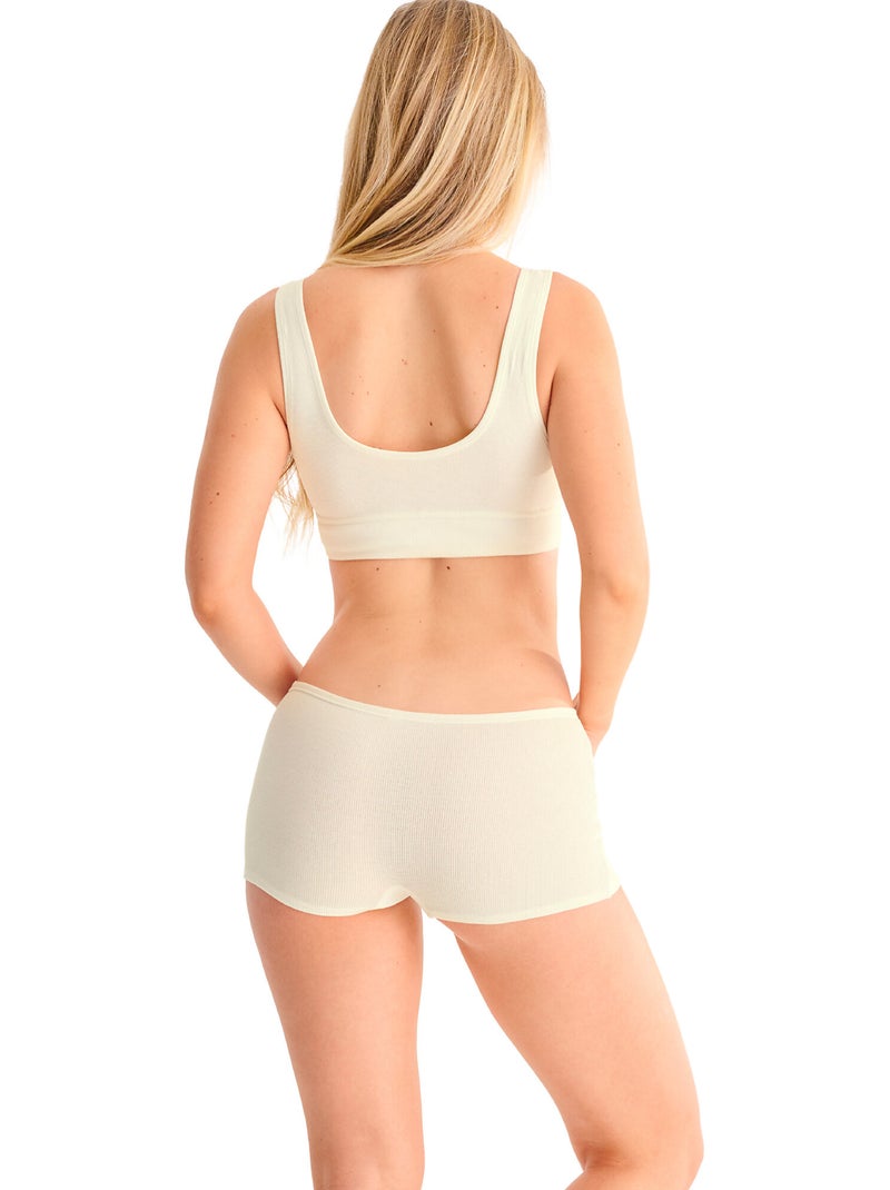 Boxer FREEDOM Ecru - Kiabi