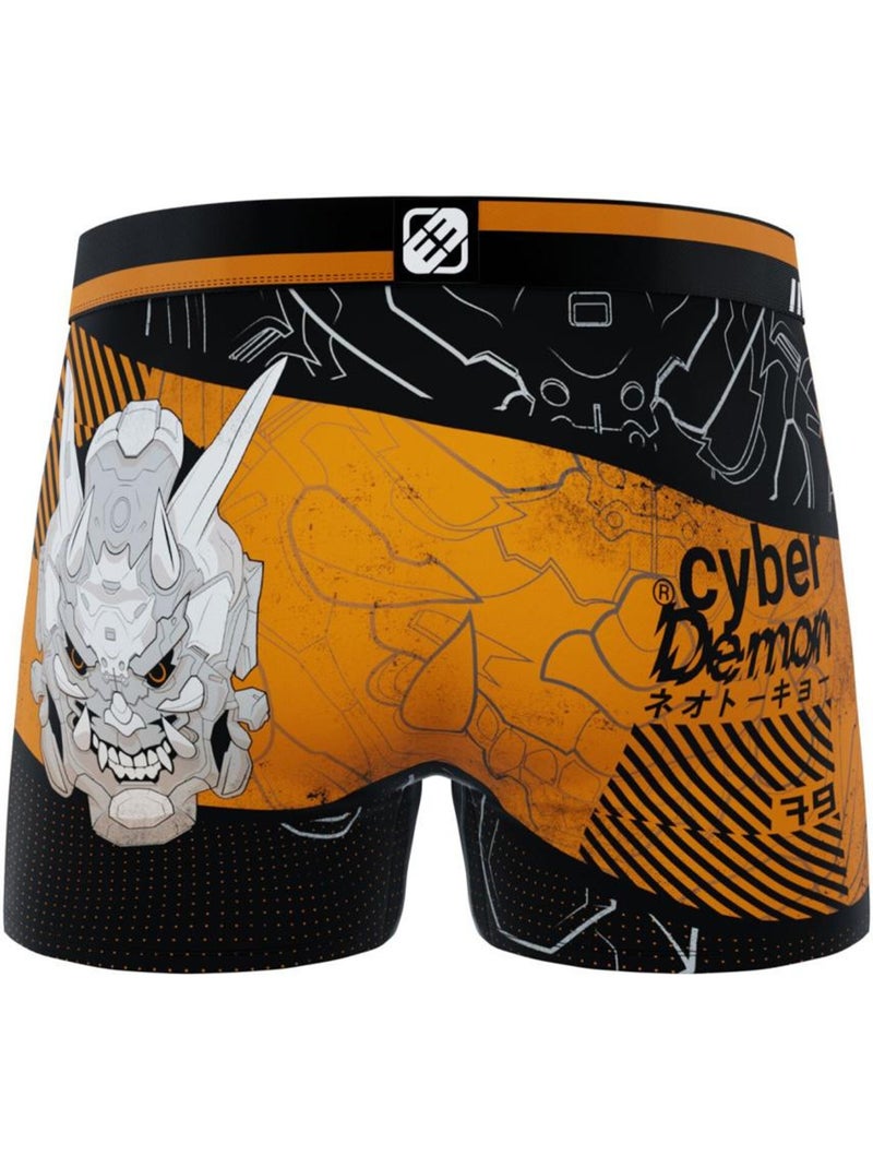 Boxer Garçon Freegun Orange - Kiabi