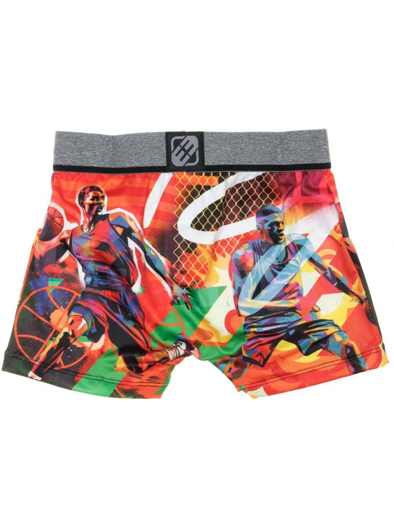 Boxer Garçon Freegun Orange - Kiabi