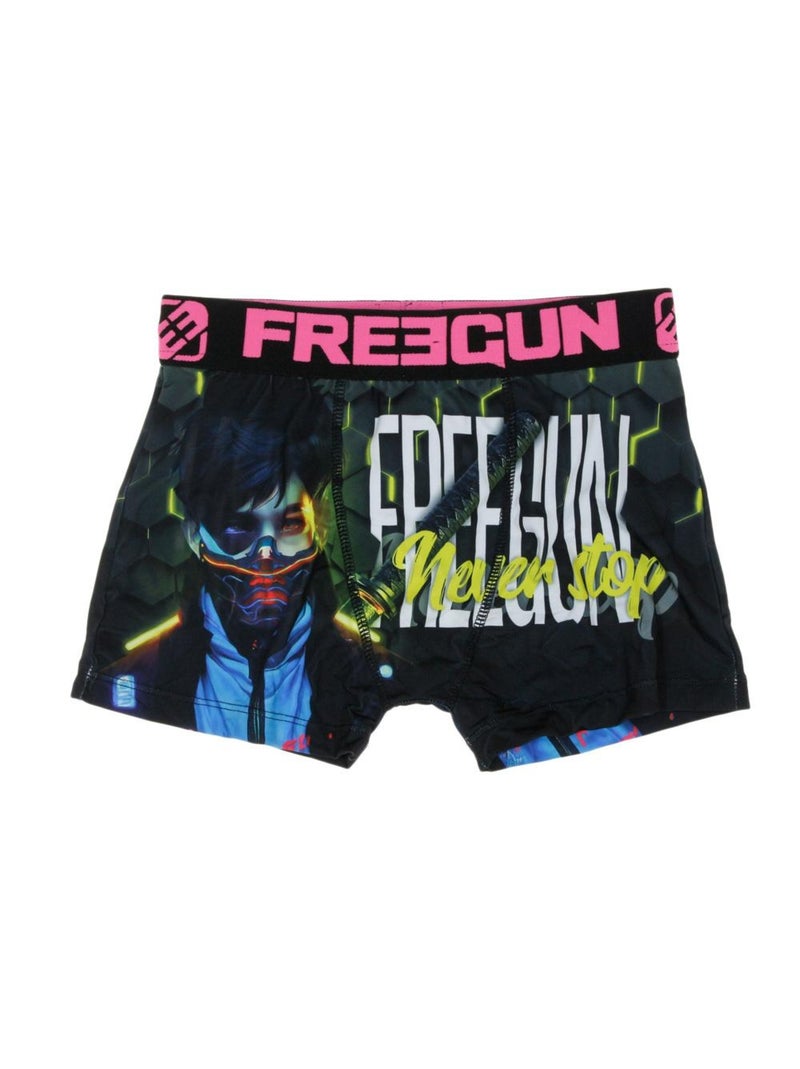 Boxer Garçon Freegun Rose - Kiabi