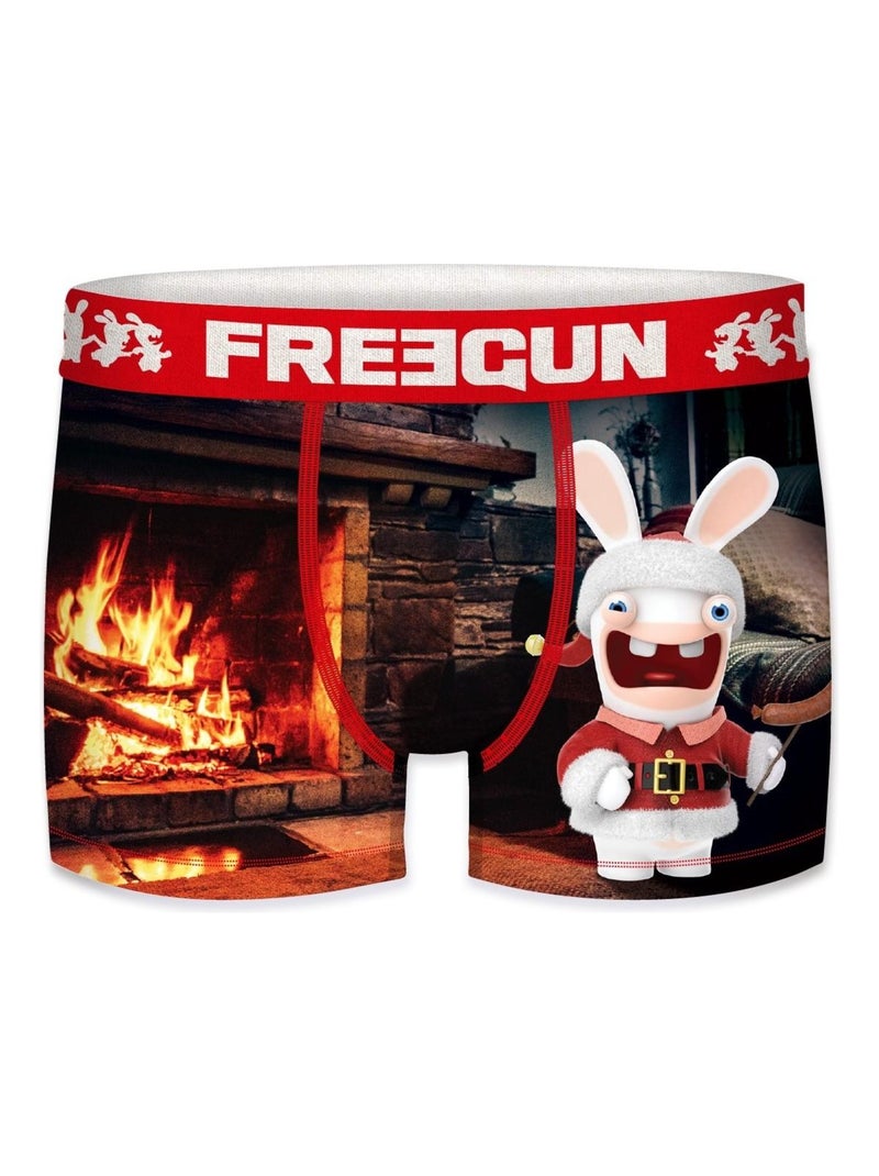 Boxers Les Lapins Crétins garçon lot de 4 - Multicolore - Garçon - 0.00