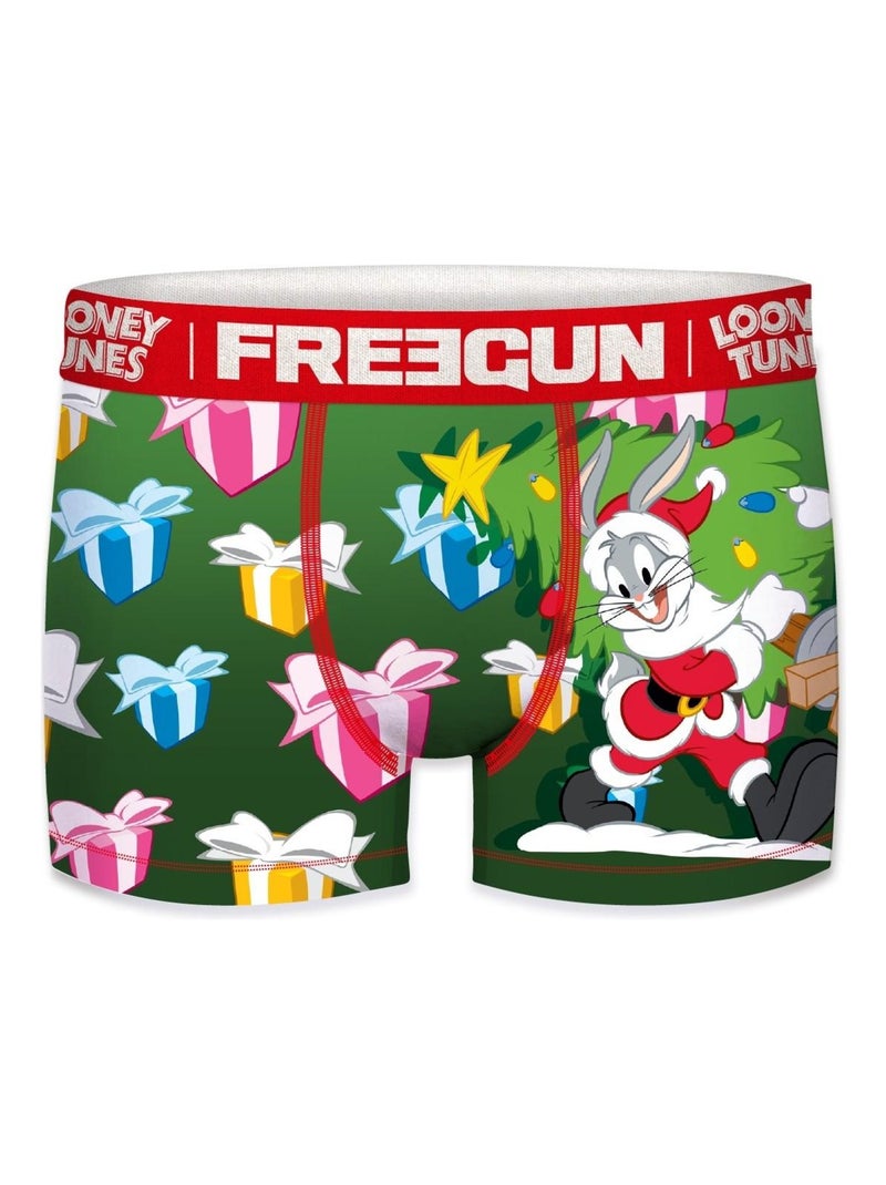 Boxer garçon Looney Tunes Bugs Bunny Freegun Vert - Kiabi