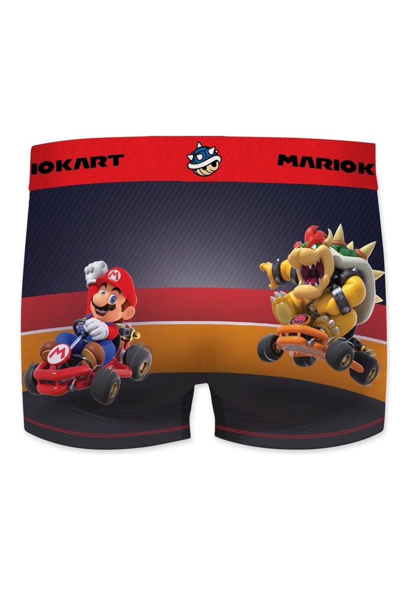 Boxer garçon Mario Kart Bowser Freegun Noir - Kiabi