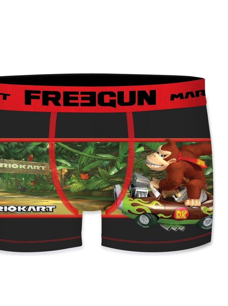 Boxer garçon Mario Kart Donkey Kong Freegun Vert - Kiabi