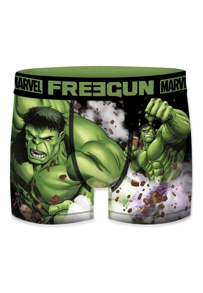 Boxer garçon Marvel Hulk Freegun Vert - Kiabi