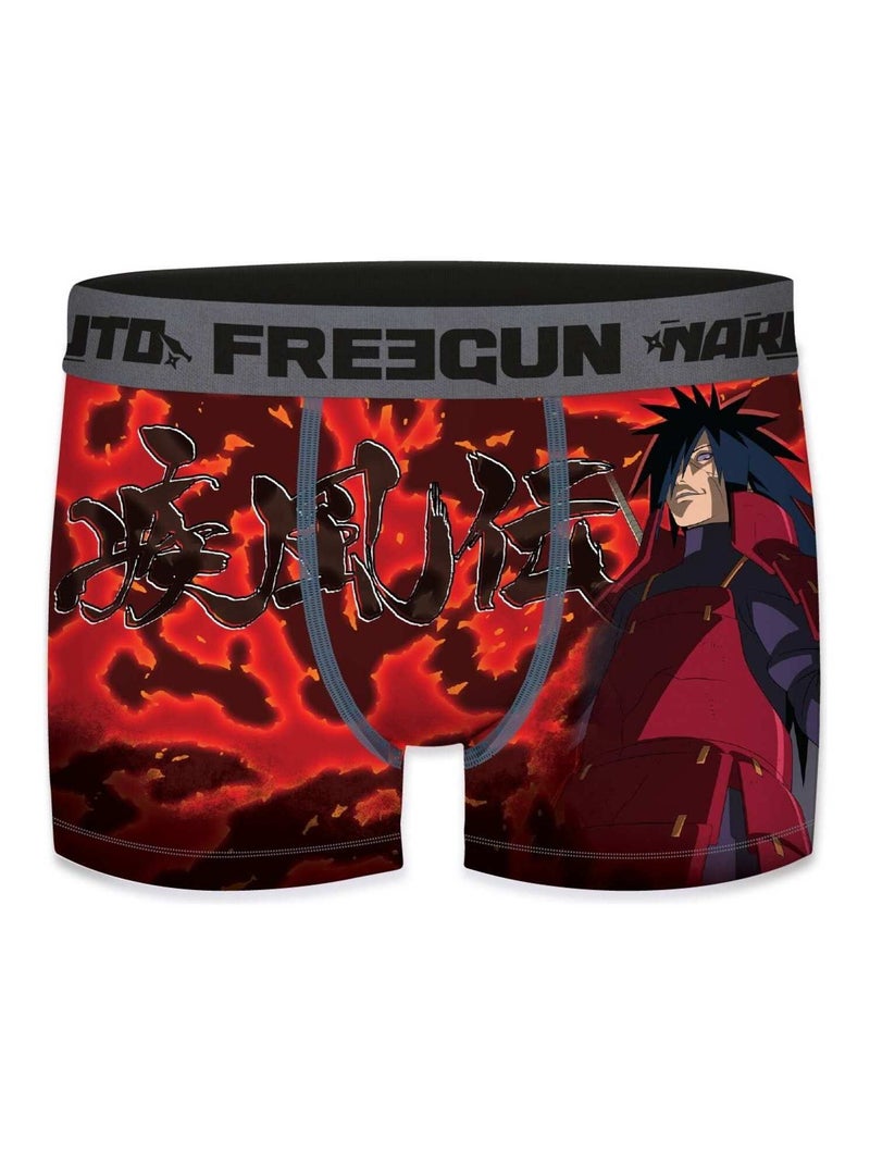 Boxer garçon Naruto Shippuden Madara Uchiwa Freegun Rouge - Kiabi