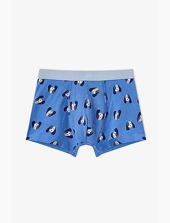 Boxer garçon paws for joy en coton penti