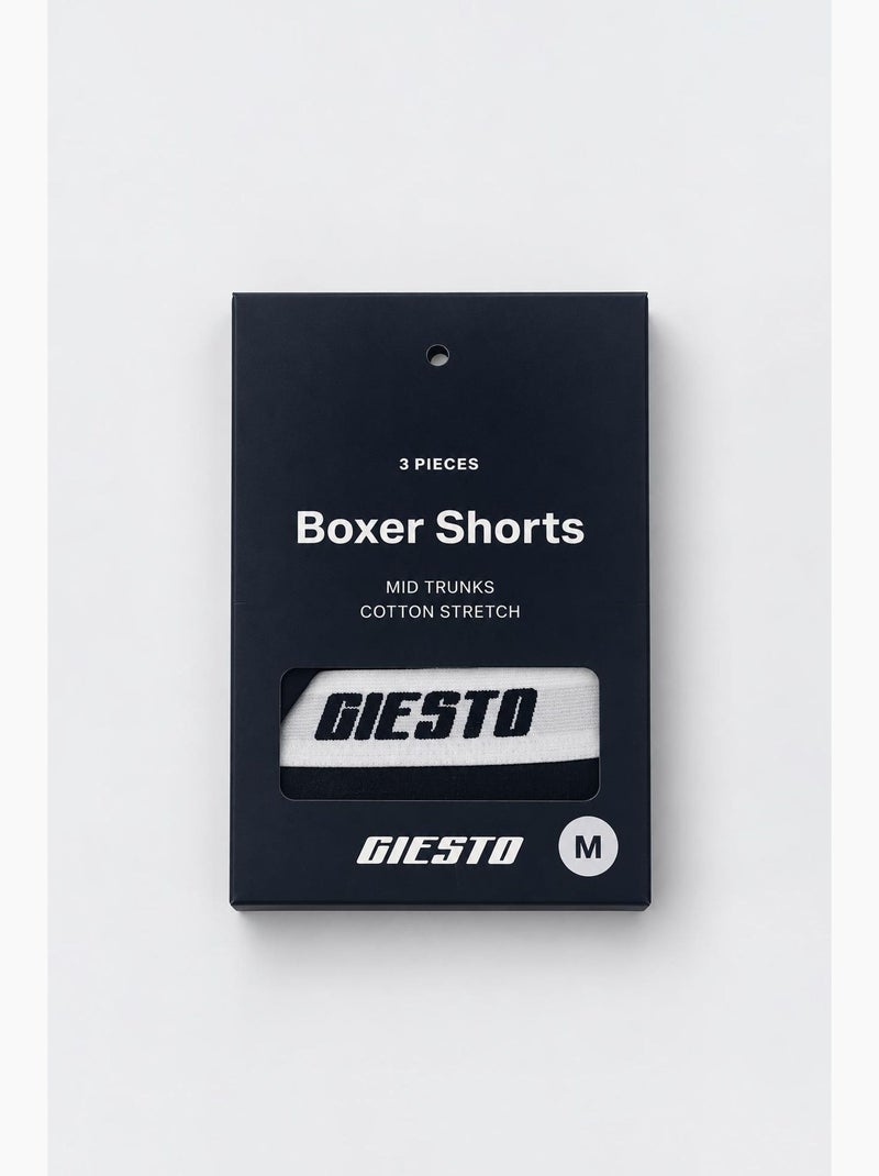 Boxer giesto Noir - Kiabi