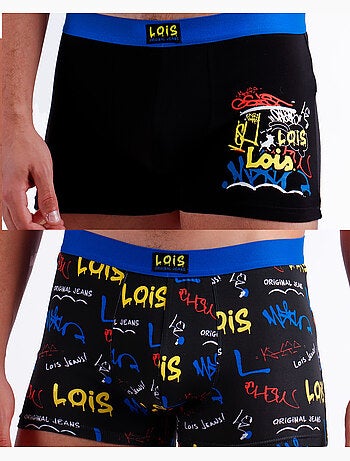 Boxer Graffiti LOIS pour homme (boîte de 2)