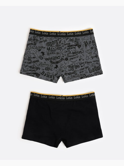 Boxer Graffiti LOIS pour homme (boîte de 2) - Kiabi Boxer Graffiti LOIS pour homme (boîte de 2) - Kiabi