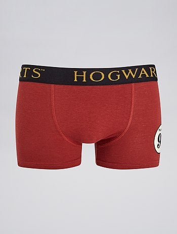 Product Un boxer fun à l'image de votre saga préférée ! - Boxer 'Harry Potter' - En coton stretch - Taille élastiquée - Imprimé 'plateform 9 3/4' devant - Doublé devantHabillement Homme / Homme du S au XXL / Sous-vêtements / Fun boxer Standard KIABI