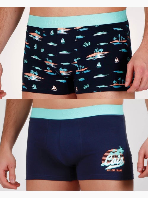 Boxer Hawaii pour homme LOIS (boîte de 2) - Kiabi Boxer Hawaii pour homme LOIS (boîte de 2) - Kiabi