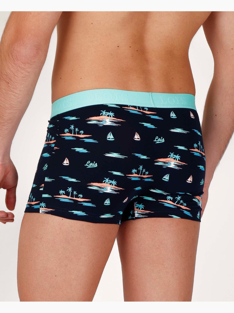 Boxer Hawaii pour homme LOIS (boîte de 2) Multicolore - Kiabi