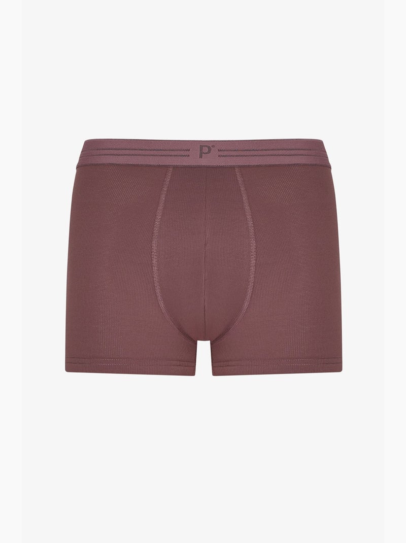 Boxer homme à pois penti Bleu Marron - Kiabi
