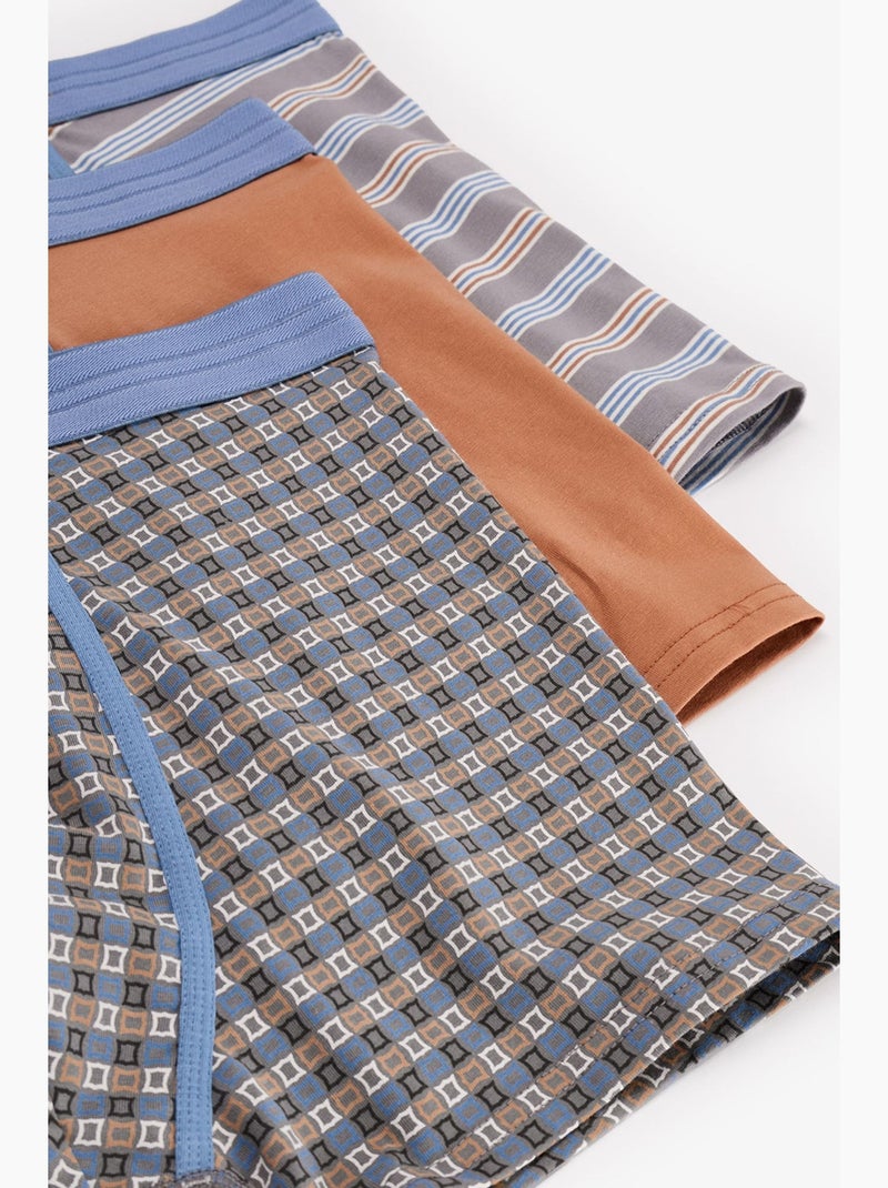 Boxer homme à rayures grid penti Multicolore - Kiabi