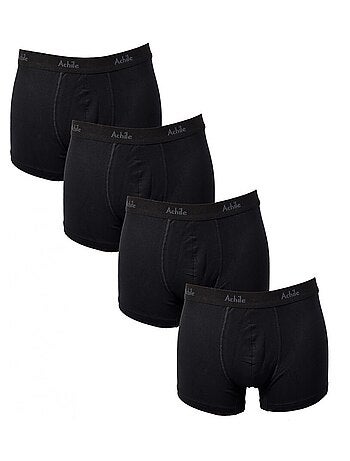 Boxer Homme ACHILE Ultra confort Qualité Française - Pack de 4