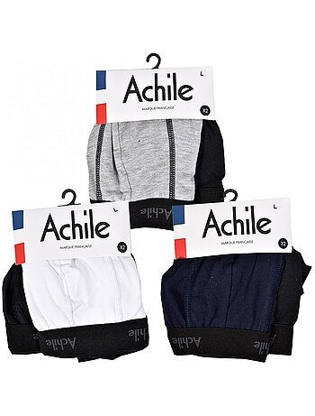 Boxer Homme ACHILE Ultra confort Qualité Française - Pack de 6