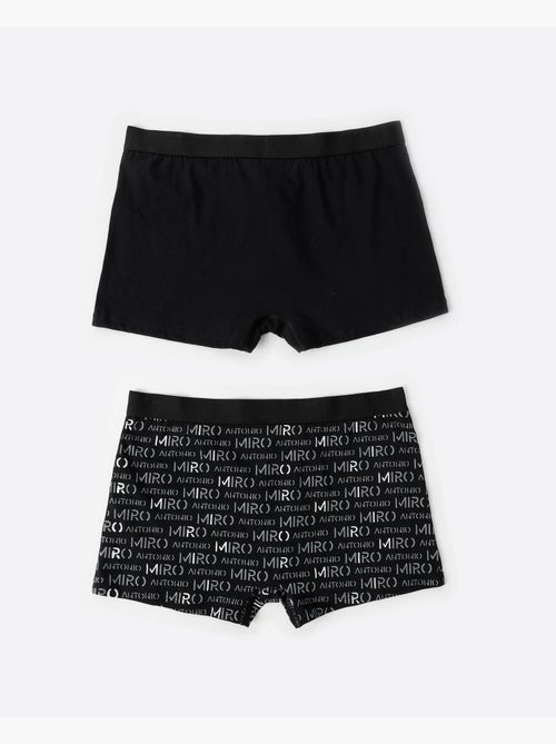 Boxer homme ANTONIO MIRO Letters (boîte de 2 unités) - Kiabi
