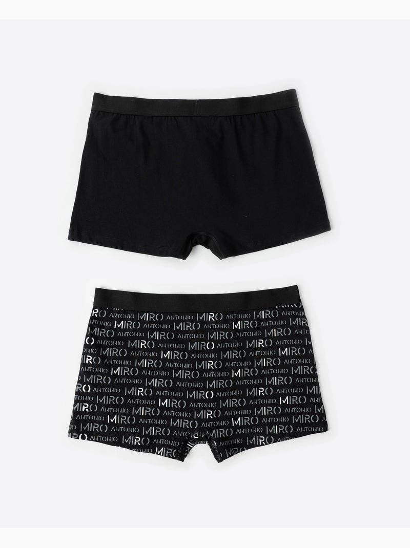 Boxer homme ANTONIO MIRO Letters (boîte de 2 unités) Multicolore - Kiabi