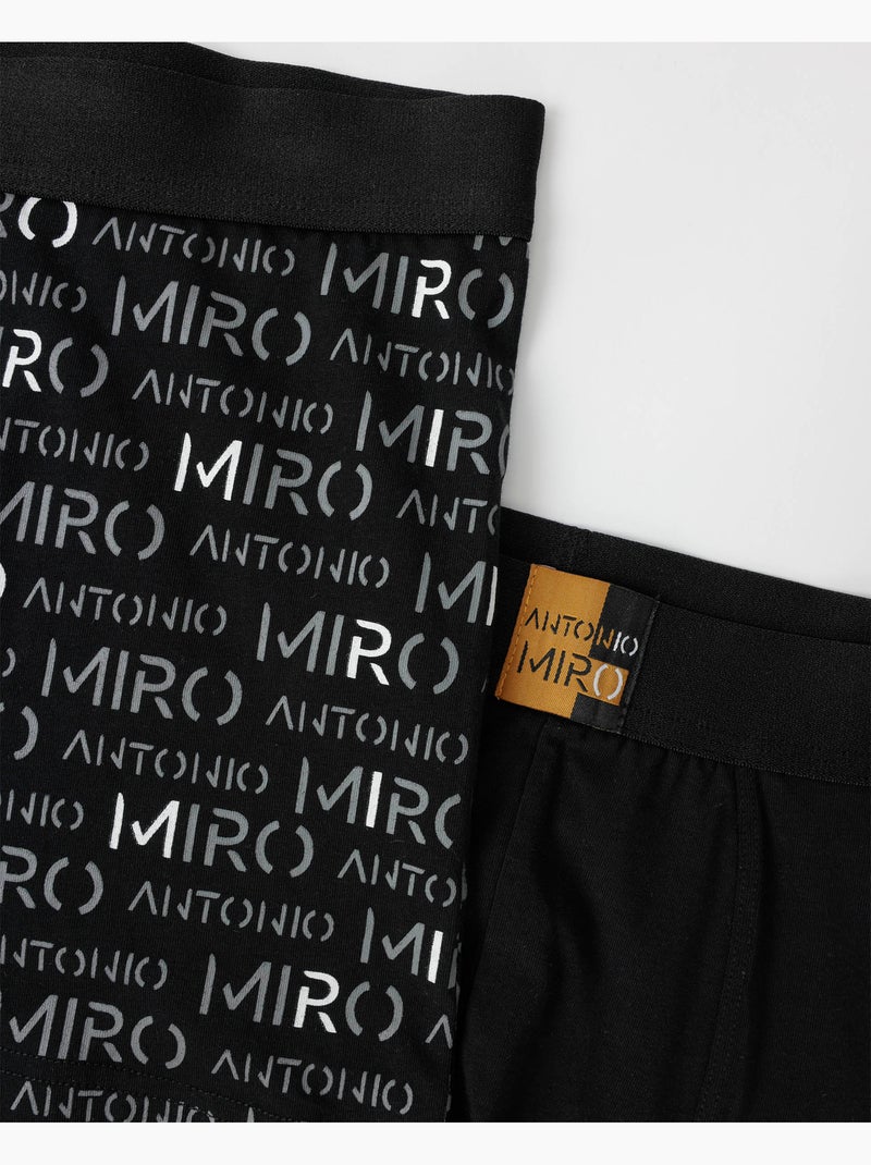 Boxer homme ANTONIO MIRO Letters (boîte de 2 unités) Multicolore - Kiabi