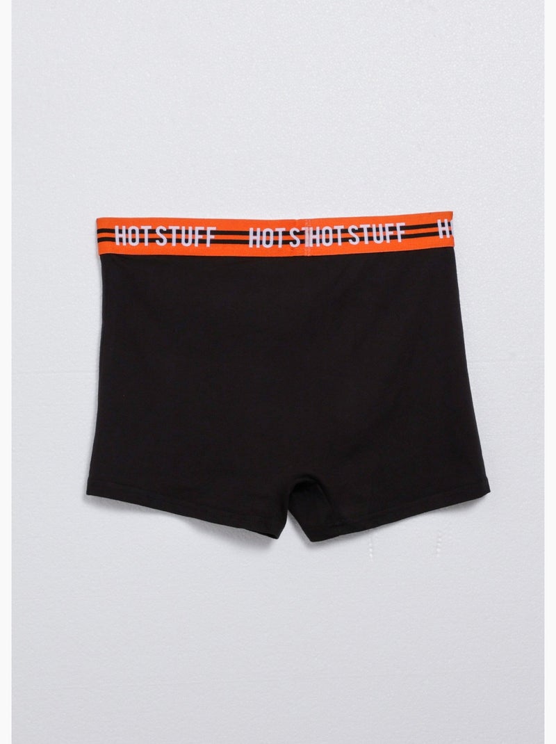 Boxer homme avec licence Hot Stuff - AFIBEL Noir - Kiabi