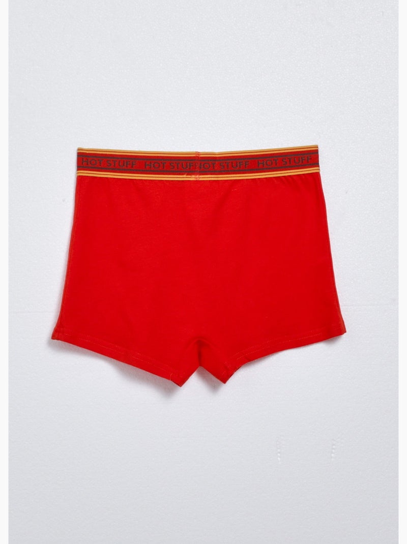 Boxer homme avec licence Hot Stuff - AFIBEL Rouge - Kiabi