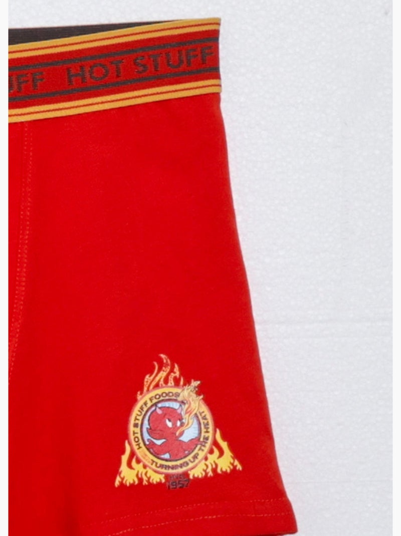 Boxer homme avec licence Hot Stuff - AFIBEL Rouge - Kiabi