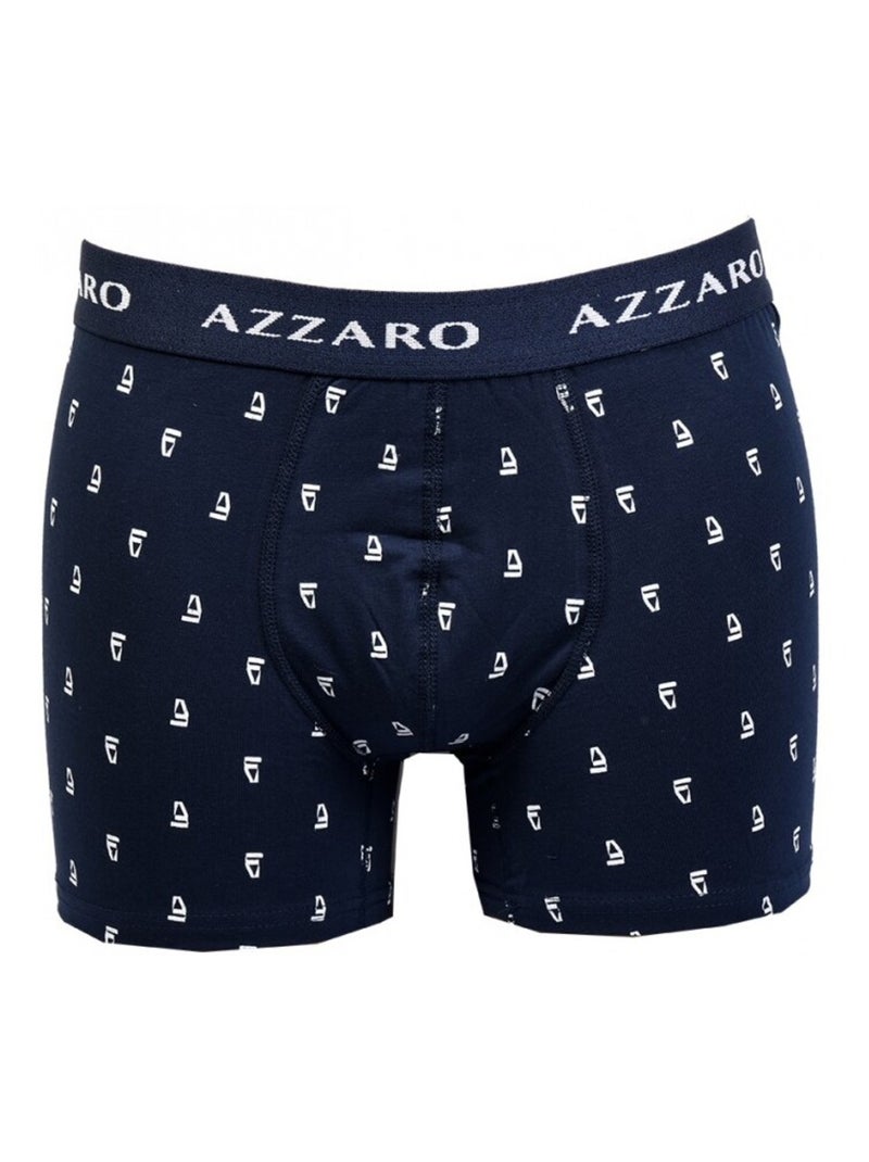 Boxer homme AZZARO Confort - Bleu marine - Kiabi