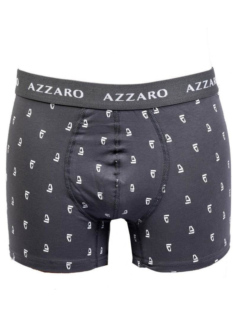 Boxer homme AZZARO Confort - Gris - Kiabi