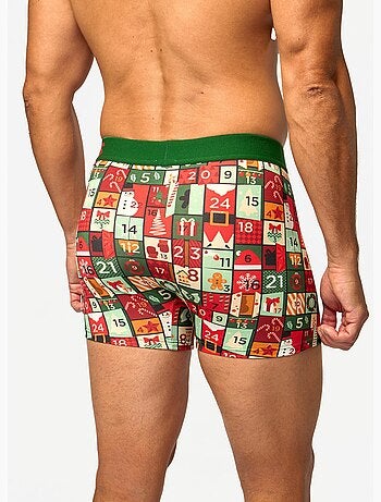Boxer Homme Calendrier de l'Avent