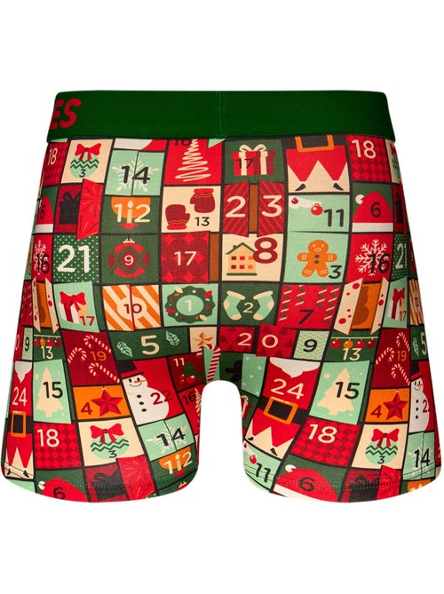 Boxer Homme Calendrier de l'Avent - Kiabi Boxer Homme Calendrier de l'Avent - Kiabi