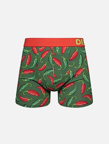 Boxer Homme Dedoles Piments Rouges et Verts