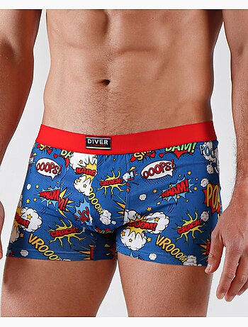 Boxer homme DIVER Comic (boîte de 2)