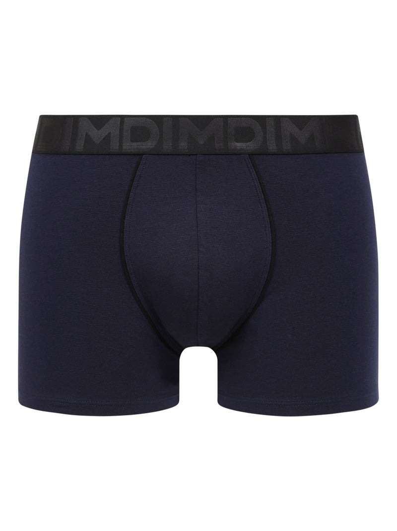 Boxer homme en coton modal Classic Bleu - Kiabi