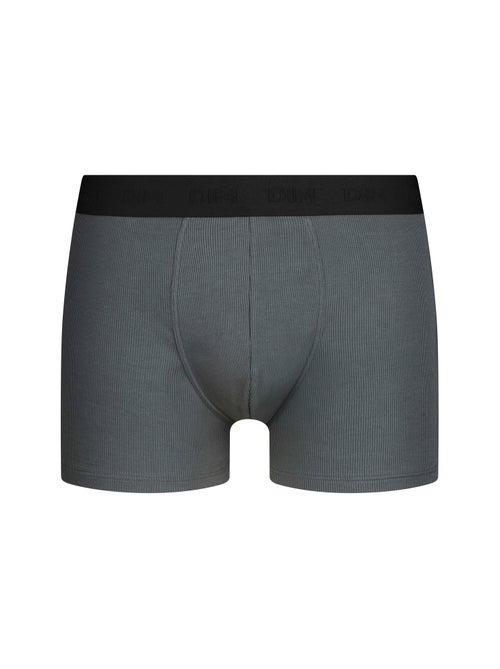 Boxer homme en coton modal côtelé Elegant - Kiabi