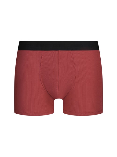Boxer homme en coton modal côtelé Elegant - Kiabi